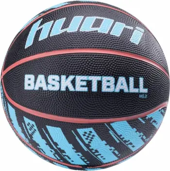 Top basketbolli Huari Barkley II, madhësia 3, gome, portokalli