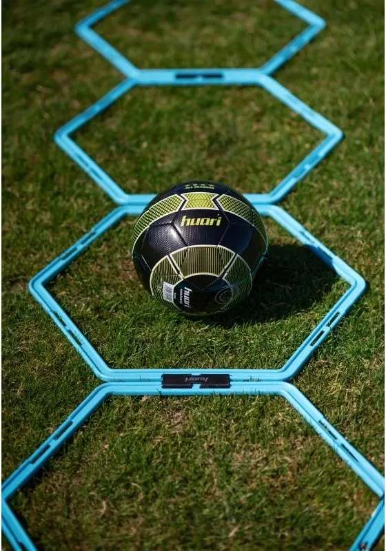 Top futbolli Huari, unisex, e zezë/jeshile - 6