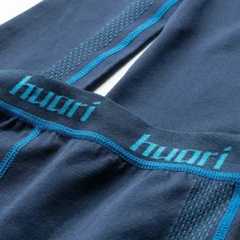 Pantallona termike për fëmijë TERM PANTS JUNIOR, pa qepje, elastike, të zeza