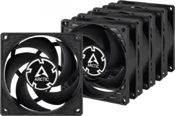 Set ftohësish Arctic P8 Silent, 5 copë, të zinj