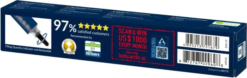 Pastë termale Arctic MX-4, 45 g (ACTCP00024A) - 3