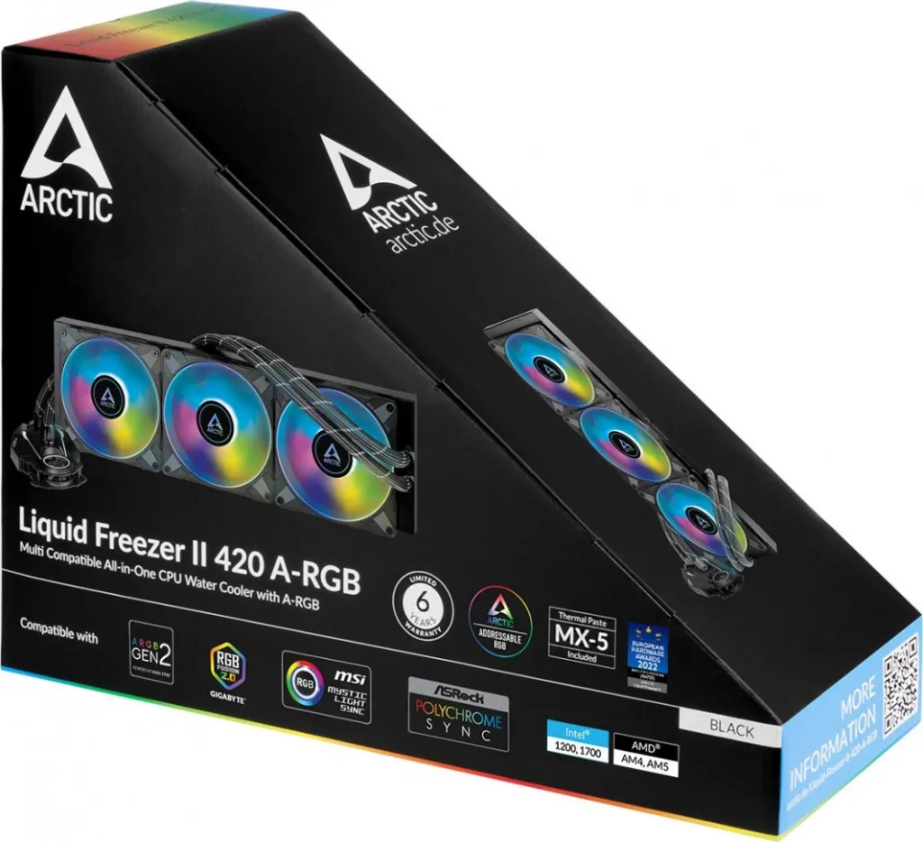 Ftohës Liquid Freezer II 420 ARGB (ACFRE00109A) - 11