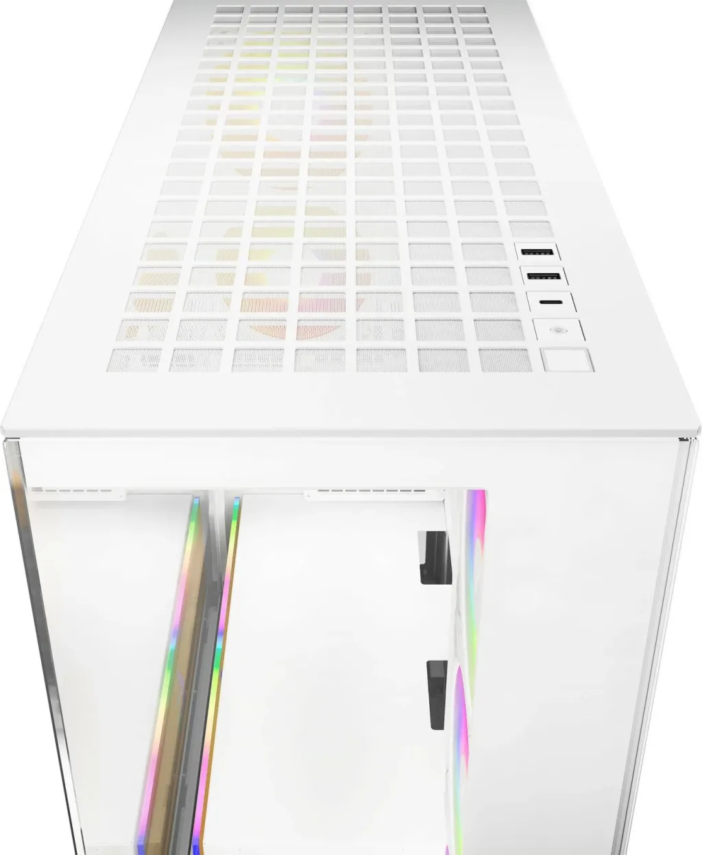 Kasë ARCTIC Xtender, Midi Tower, xham i temperuar, RGB, e bardhë - 5