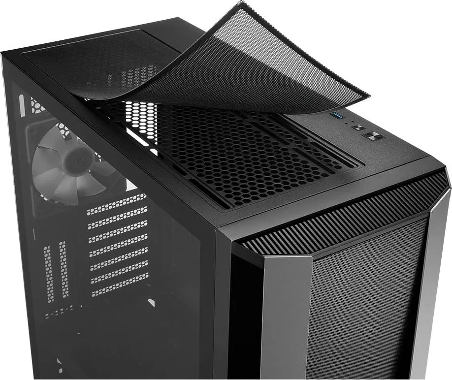 Kasë Sharkoon TG7M RGB, Midi Tower - 4