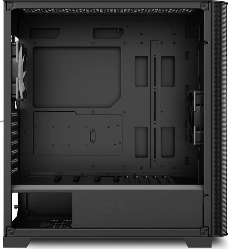 Kasë Sharkoon M30 ARGB, e zezë, Midi Tower - 5