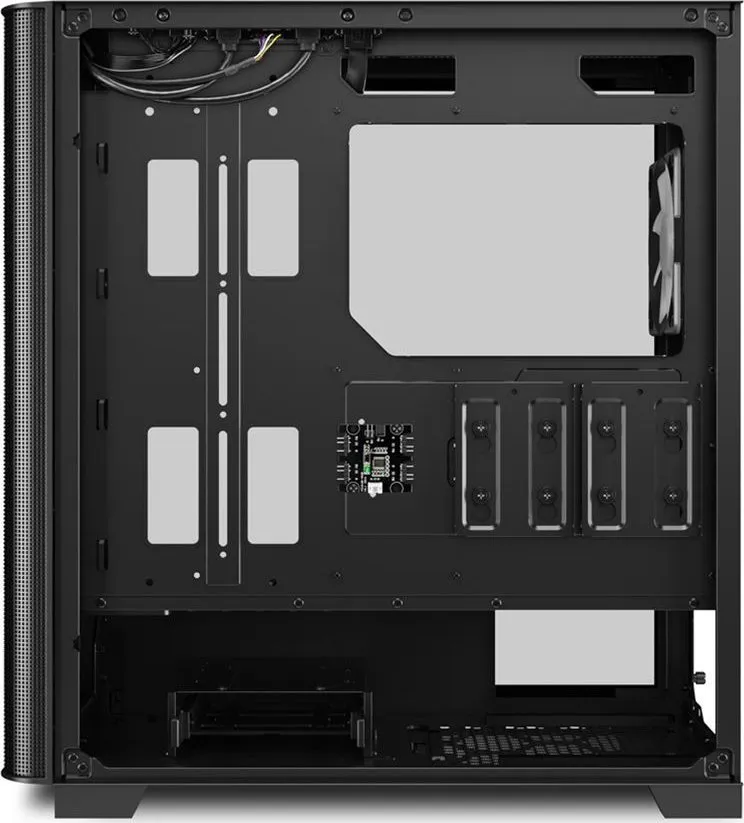 Kasë Sharkoon M30 ARGB, e zezë, Midi Tower - 6