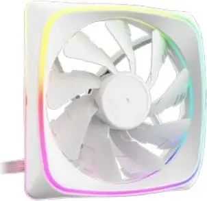 Ventilator kasë SHARKOON SHARK Mirror RGB PWM 120mm i bardhë