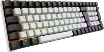 Tastierë mekanike Sharkoon SKILLER SGK50 S2, Gateron Yellow, QWERTZ, LED, wireless, e zezë