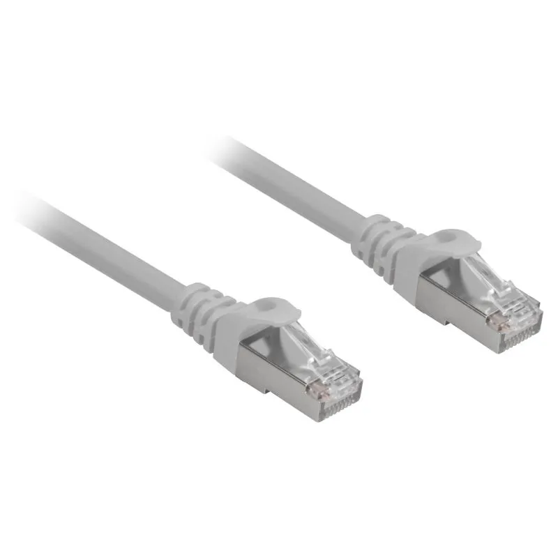 Kabllo rrjeti Sharkoon Cat6a S/FTP 15m, RJ-45, LSZH, gri - 1