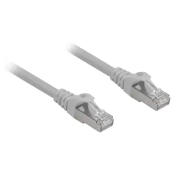 Kabllo rrjeti Sharkoon Cat6a S/FTP 15m, RJ-45, LSZH, gri