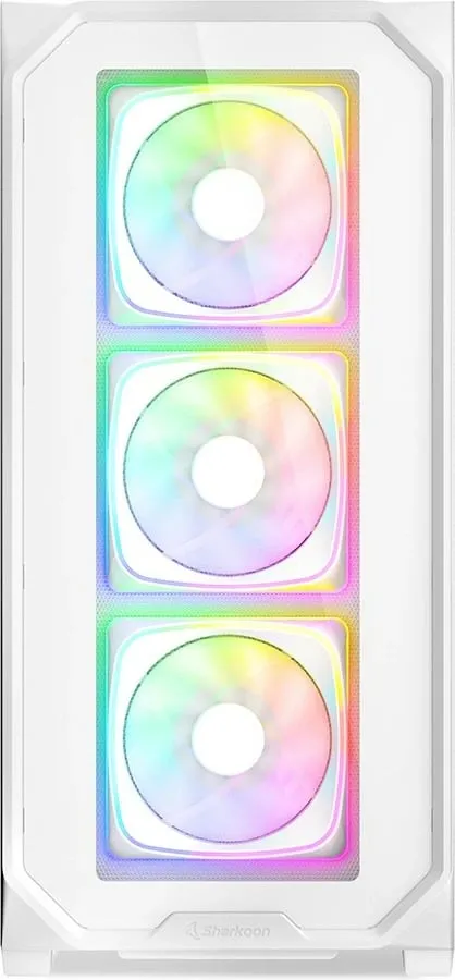 Kasë Sharkoon AK5G RGB, Midi Tower, xham i temperuar, e zezë - 2