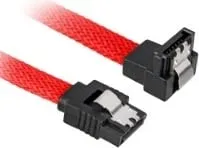 Kabllo SATA III Sharkoon 0.6m, e zezë - 1