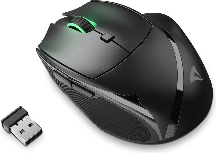 Maus Sharkoon OfficePal M25W, wireless + USB Type-C, 4000 DPI, i zi - 3