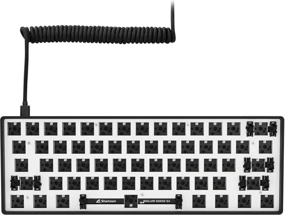 Kasë tastiere Sharkoon SKILLER SGK50 S4, 60%, RGB, ANSI, e zezë - 2