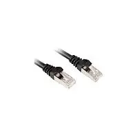 Kabllo rrjeti Sharkoon CAT.6 RJ45 S/FTP 0.25m e zezë