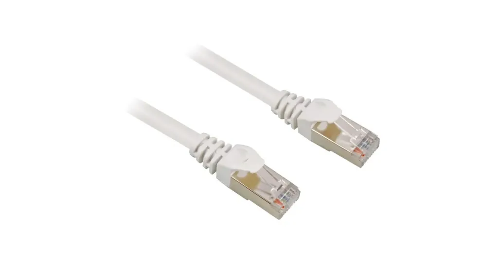 Kabllo rrjeti Sharkoon Cat6 RJ45 0.5m gri - 1