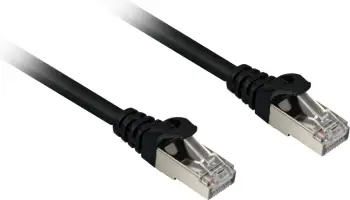 Kabllo rrjeti Sharkoon Cat6a RJ-45, 15m, e zezë