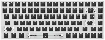 Tastierë mekanike barebone Sharkoon SKILLER SGK50 S3, 75%, RGB, e bardhë