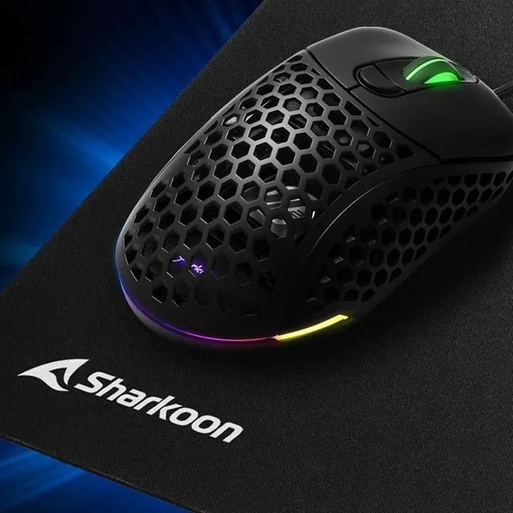 Mauspad Sharkoon 1337 V2 Gaming Mat, M, i zi - 5