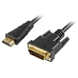 Kabllo HDMI në DVI-D Sharkoon 5m e zezë - 1