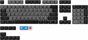 Taste mekanike Sharkoon SKILLER SAC20, 114 copë, ANSI, zeza