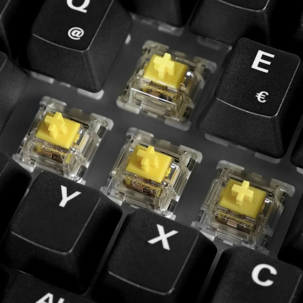 Tastierë gaming Sharkoon Skiller SGK50S2 Wood, mekanike, pa numpad, e zezë/kafe - 5