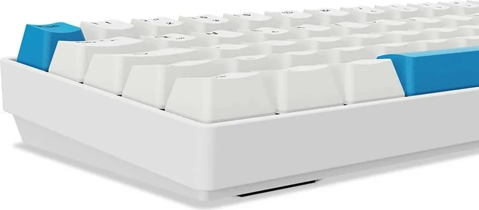 Tastierë gaming Sharkoon Skiller SGK50S4 Gen2, PBT, DE, RGB, e bardhë/blu - 5