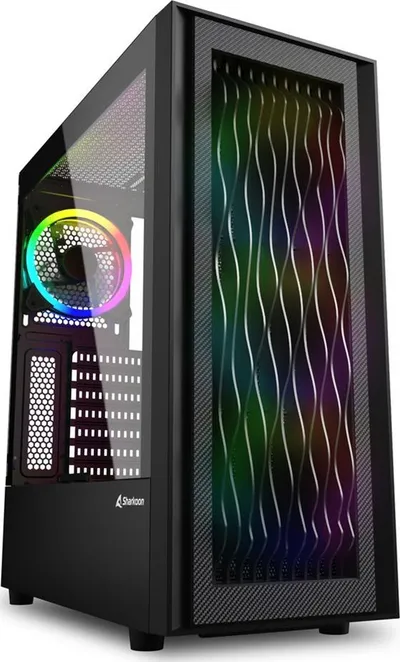 Kasë Sharkoon Wave ARGB, Midi Tower - 1