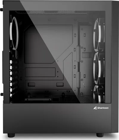Kasë Sharkoon Wave ARGB, Midi Tower - 4