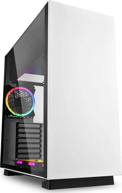 Kasë Sharkoon Pure Steel RGB, Midi Tower - 1
