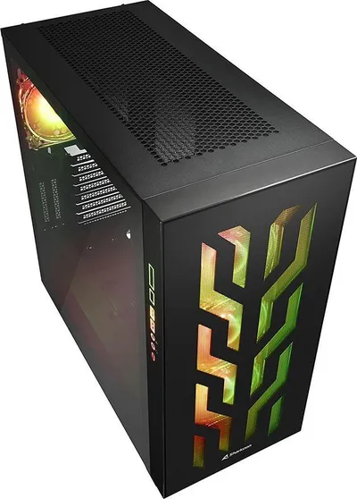 Kasë Sharkoon Elite Shark CA300T ARGB, e zezë, Full Tower - 3