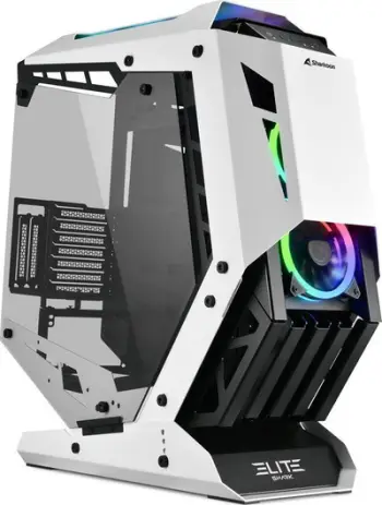 Kasë Sharkoon Elite Shark CA700, e zezë/ bardhë