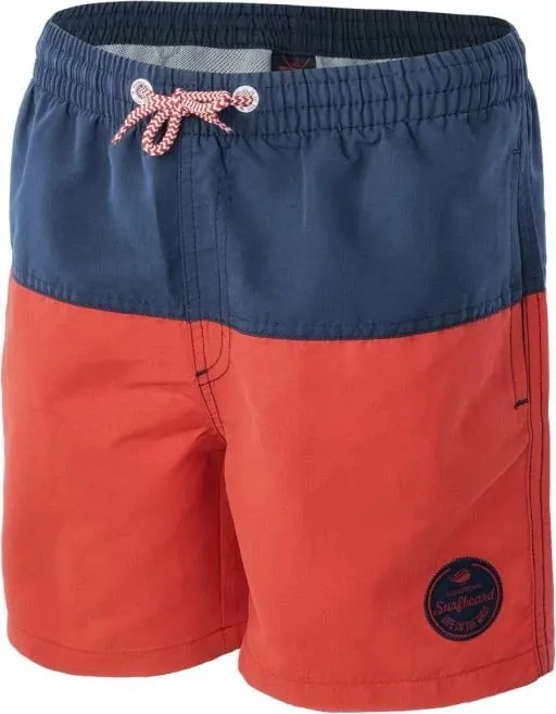 Shorce për djem AquaWave Drakon, të kuqe dhe blu marine - 1