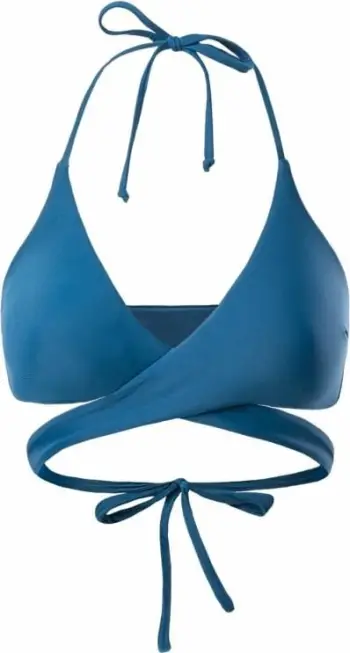 Pjesë e sipërme bikini Aquawave Palima Top WMNS, rezistente ndaj klorit, me lidhëse të rregullueshme, blu e bardhë