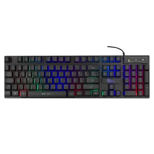 Set White Shark, tastierë + maus + kufje + mouse pad - 2