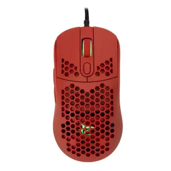 Maus Gaming White Shark MausGM-5007 / 6 butona / DPI 6400 / Wired / E kuqe
