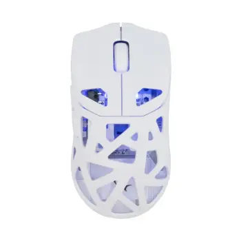 Maus Gaming White Shark WGM-5019 / 6 Butona / DPI 12000 – 24000 SW / Wireless / i bardhë