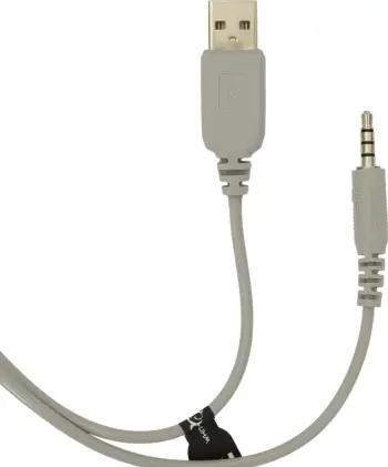 Kufje gaming White Shark Firefly, me mikrofon, USB-C + Jack, të bardha
