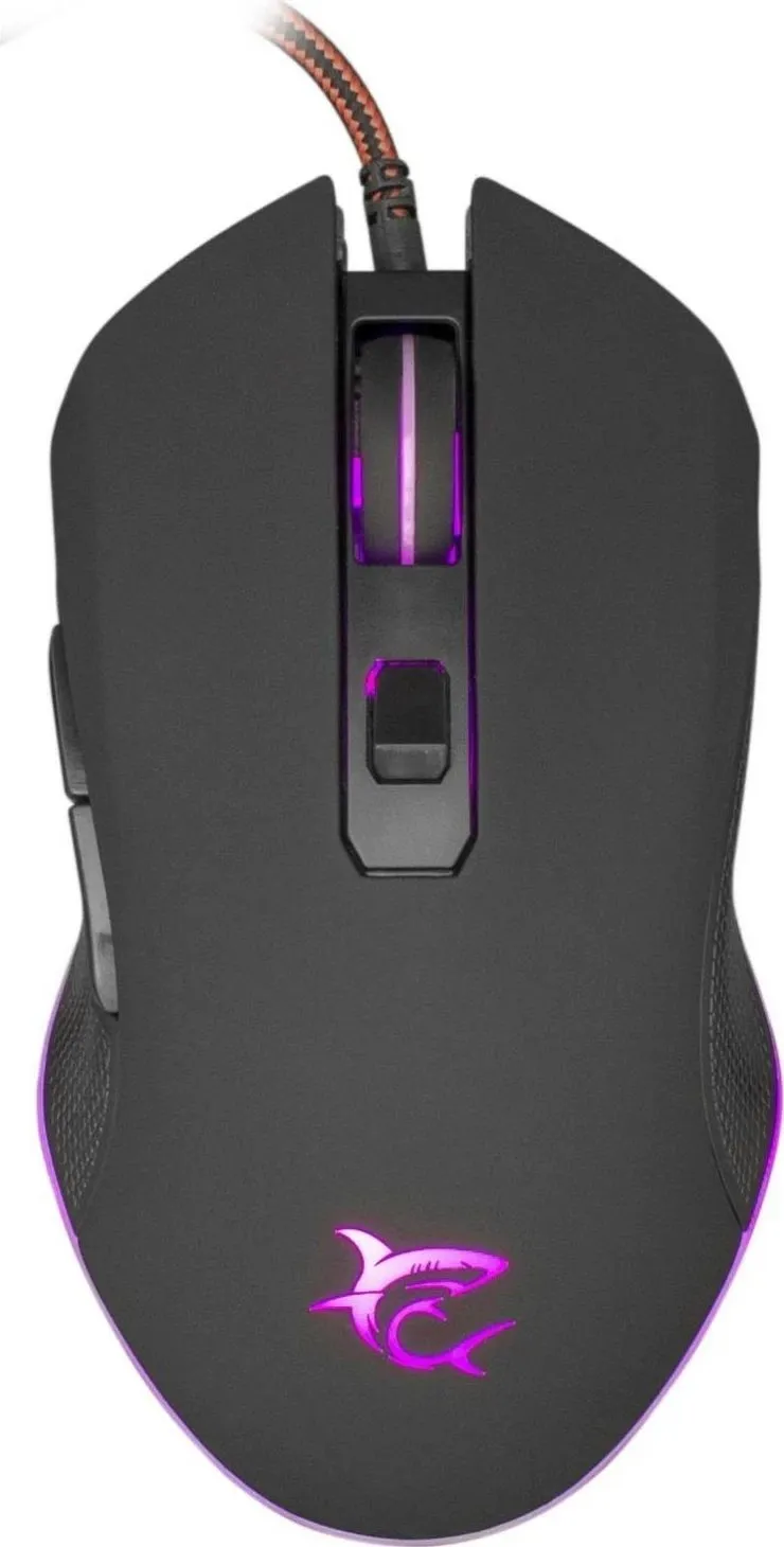 Maus gaming White Shark Cyrus, 3200 DPI, 6 taste, me dritë, i kuq - 2