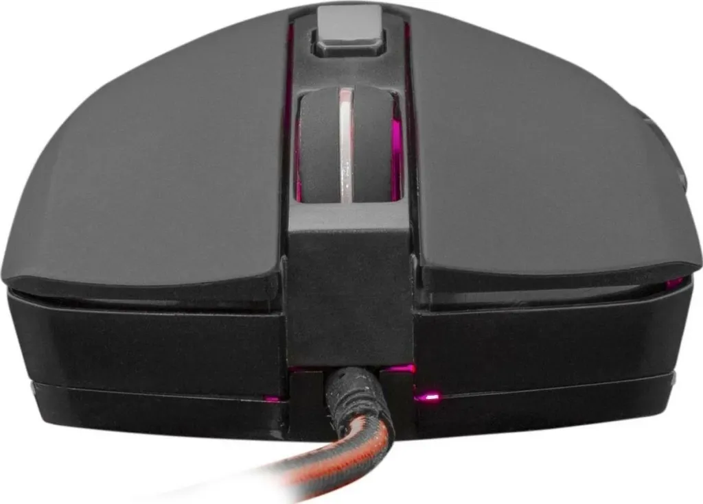 Maus gaming White Shark Cyrus, 3200 DPI, 6 taste, me dritë, i kuq - 6