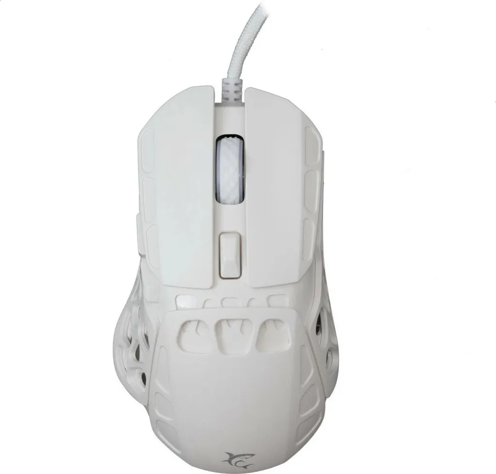 Maus gaming White Shark Ector GM-5016, 12400 DPI, RGB, i bardhë - 2