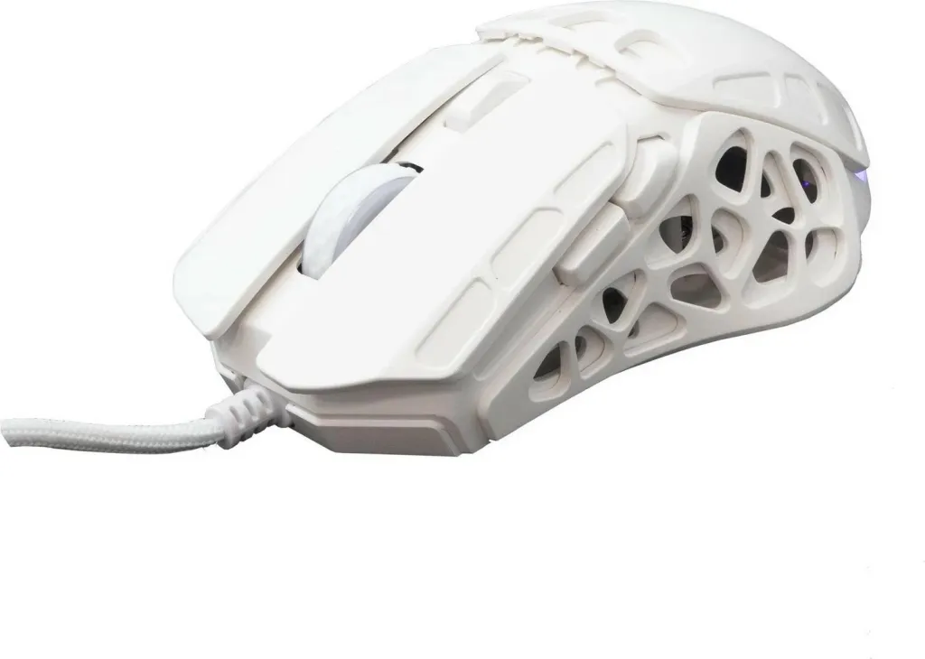 Maus gaming White Shark Ector GM-5016, 12400 DPI, RGB, i bardhë - 4