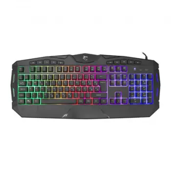 Tastierë Gaming White Shark, LED Rainbow, Kiowa