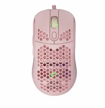 Maus Gaming White Shark, Galahad, GM-5007, 6.400 DPI, RGB, Rozë