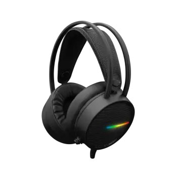 Kufje Gaming White Shark Gh-2042 Ocelot, LED, të zeza