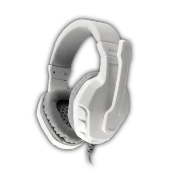 Kufje Gaming White Shark Panther,GHS-1641 bardhë/argjendtë
