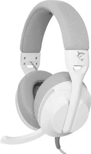 Kufje White Shark GH-2440 Parrot, me mikrofon, për gaming, bardhë/gri
