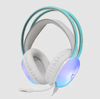 Kufje Gaming White Shark GH-2444 PEACOCK-2, të bardha