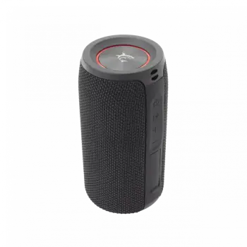 Altoparlant White Shark Conga BT 5.0 me ndriçim, 10W, i zi