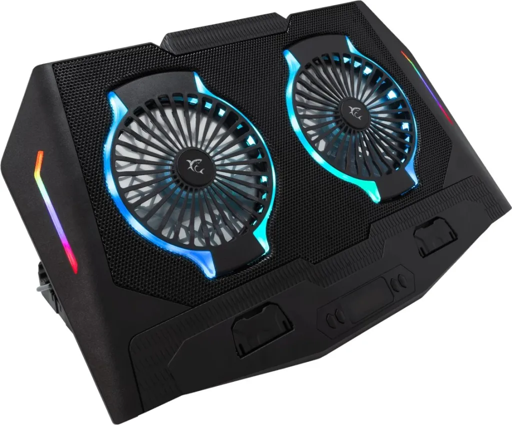 Ftohës White Shark GCP-10 Ice Shadow, USB HUB, RGB, i zi - 2